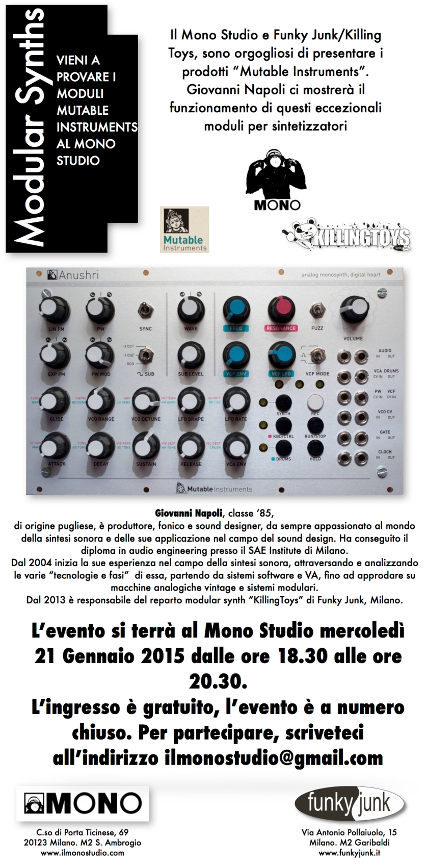 Lecture Mutable Instruments